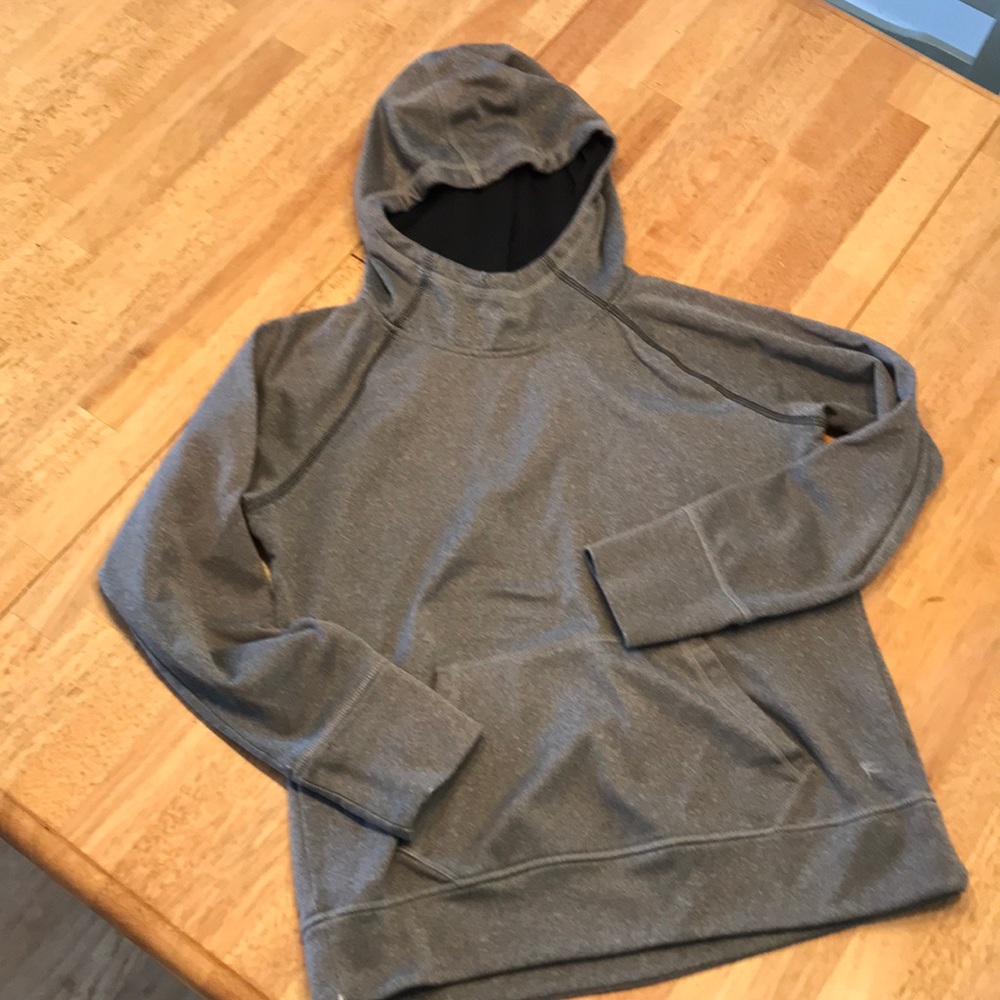 Gray hoodie
